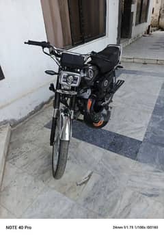 Honda CG 125 cc 2024 model islamabad number for sale