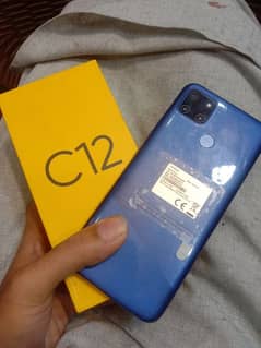 Realme c12 pta official approve 3rm GB32 all ok 10 by 10 Box hai