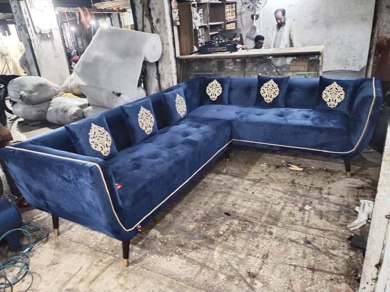 sofa set | L shape sofa | Wooden sofa | Velvet sofa | Luxury sofa 18