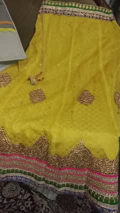 New condition lehnga with choli