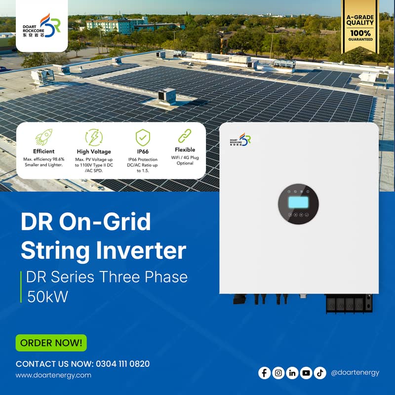 Doart 50kW On-Grid Solar Inverter 4