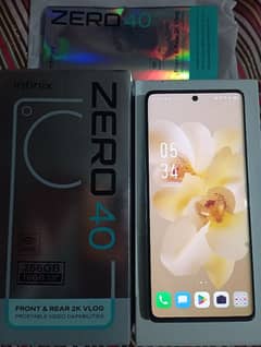 infinix zero 40   Ram 8+8 gb