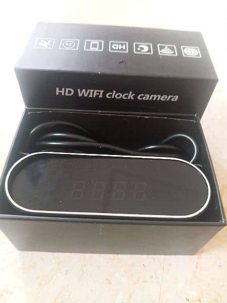 HD Wifi clock camera 2