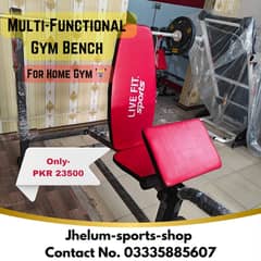 Multi Functional Bench / Bench press / Gym Bench Press