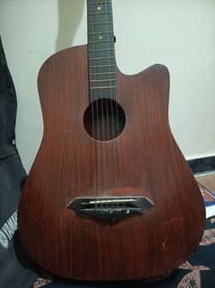 Acoustic Guitar (6 strings)Good Condition  Big size 37"inches