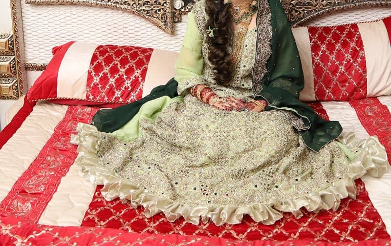 maxi/bridal frok/waleema dress/nikah dress 0