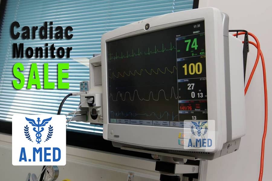 Cardiac Monitor | ICU Monitor | vital signs Monitor | Patient monitor 4