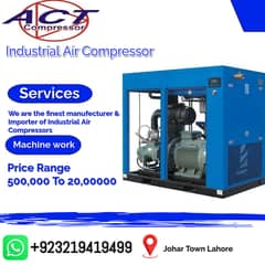 Screw Air Compressor (Deman) Only Industrail Compressors