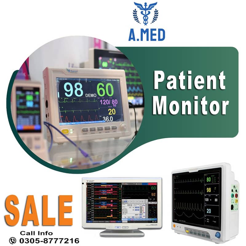 USA Imported Cardiac Monitor | ICU Monitor | Patient MONITOR BP MONITR 10