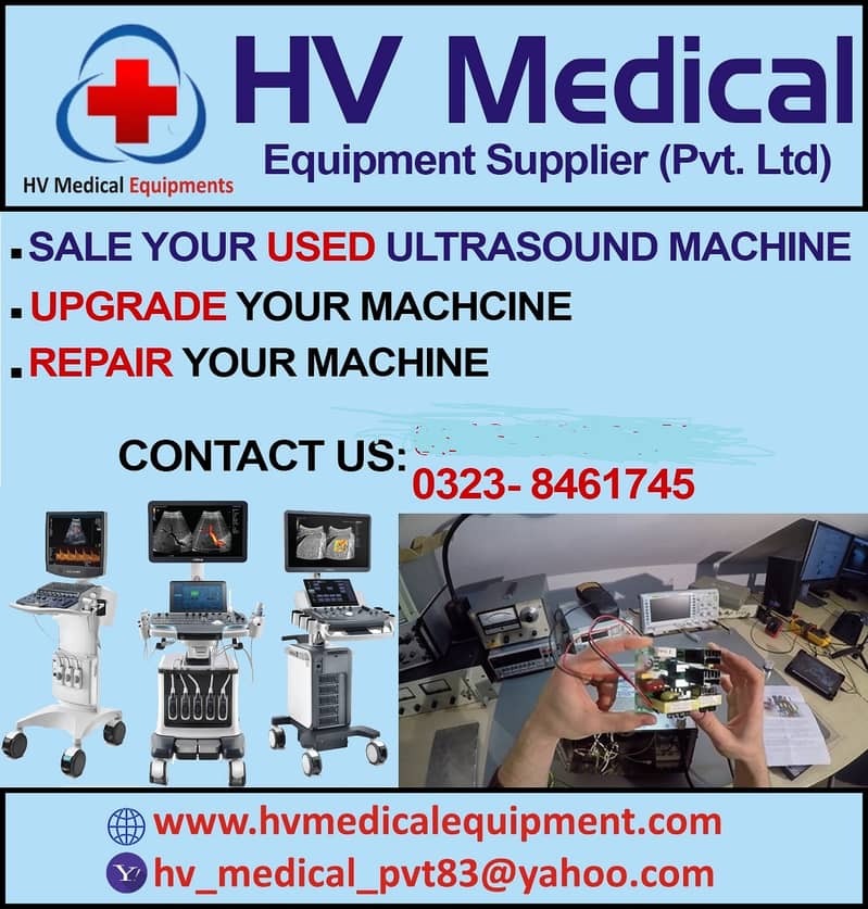 ultrasound machines and repairing of ultrasound machines available 6