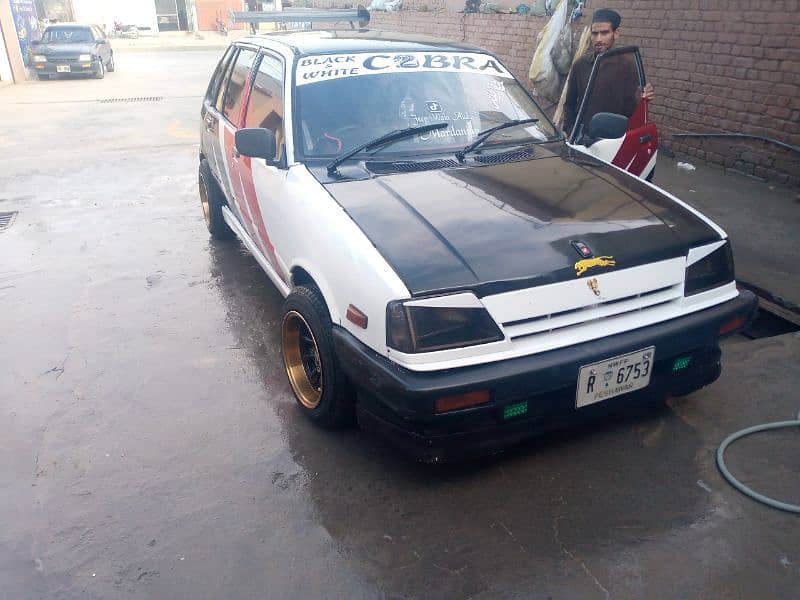 exchange possible car  Suzuki Khyber Swift sports modified 12