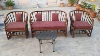 woden sofa set