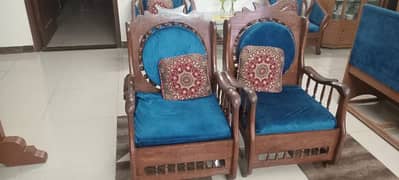 sheesham wood sofa set