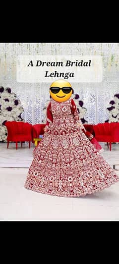 Bridal Lehanga | Bridal Dress | Barat Lehnga | Wedding Dress for Sale