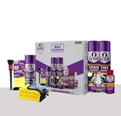 8 Pcs Car Care Bundle full detail neeche hai cash on delivery