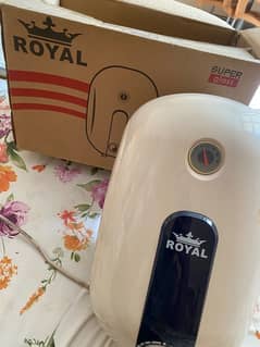 royal electric geyser brand new condition