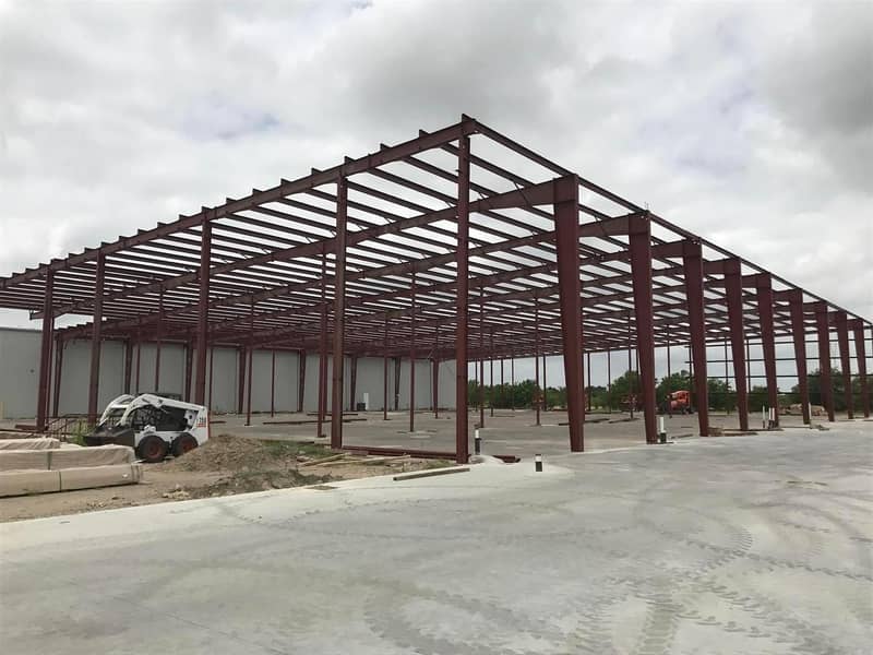 I Beam Industrial shed Parking shed Tensile structure 5