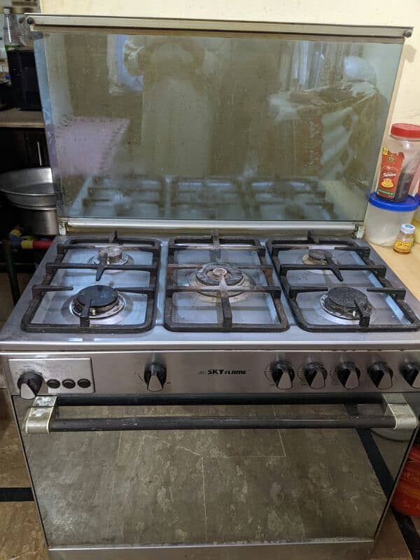 SKY FLAME COOKING RANGE 2