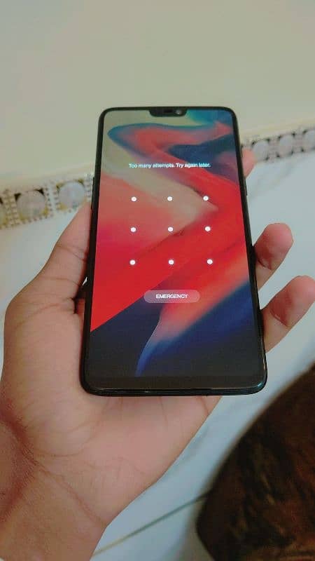 OnePlus 6 8/256 Whatsapp number 03124961489 0