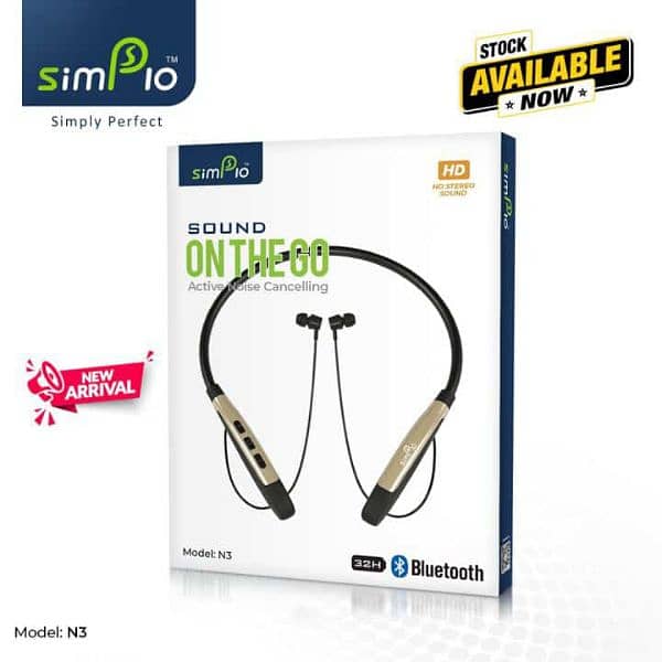 Simplo N3 Wireless Neckband 0