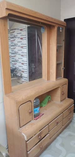 wooden dressing table