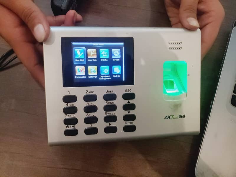 ZKT Eco Fingerprint Time Attendance Machine 2