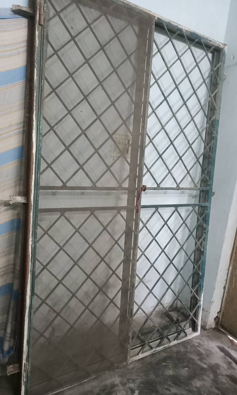 91 inches x 61 inches, Strong iron Grill Door for Tarce Balcony Mumty 7