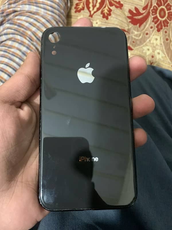 Apple I phone Xr Housing in black colour 0