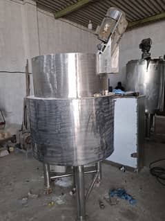 Cooking Kettle And Mixing Tank