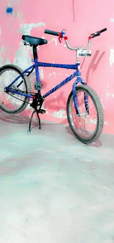 BMX cycle blue colour 1