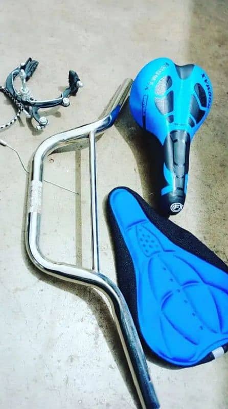 BMX cycle blue colour 2