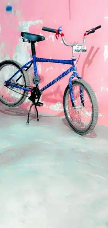 BMX cycle blue colour 3