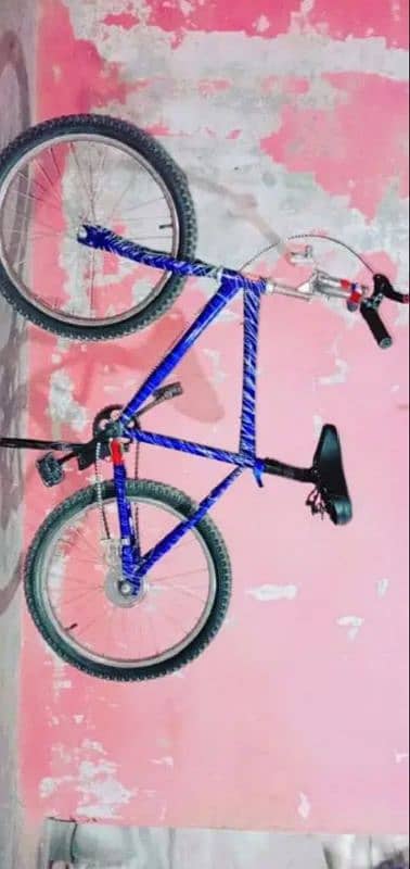 BMX cycle blue colour 4