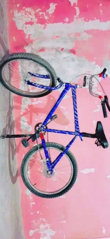 BMX cycle blue colour 5