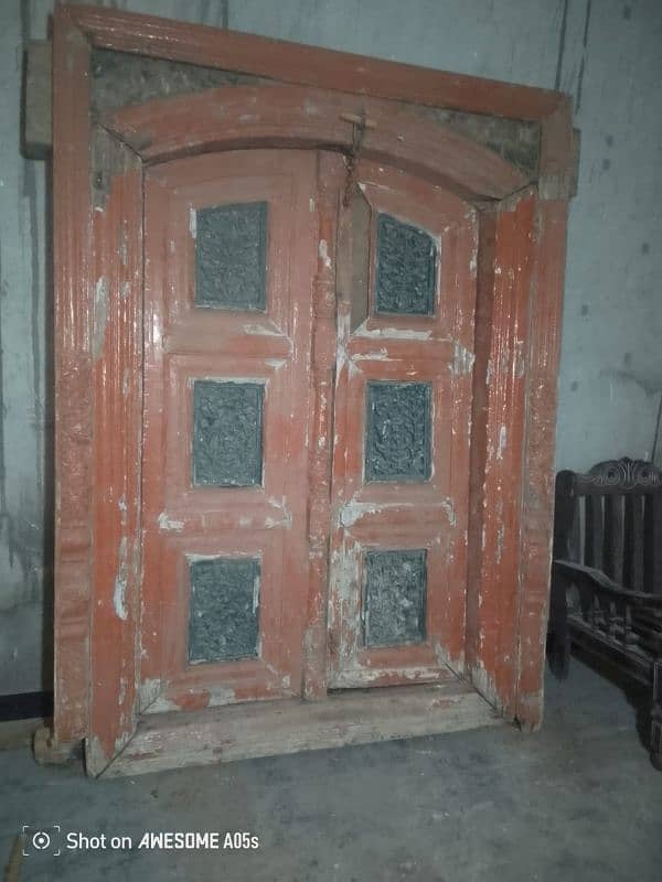 Orignal Diyar Solid Wooden Door with Chokhat 1