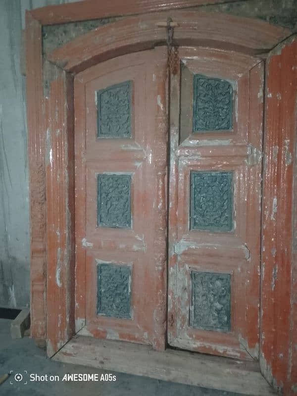 Orignal Diyar Solid Wooden Door with Chokhat 5