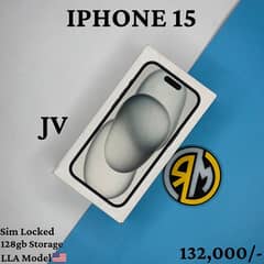 IPhone 15 JV 128gb Box Packed