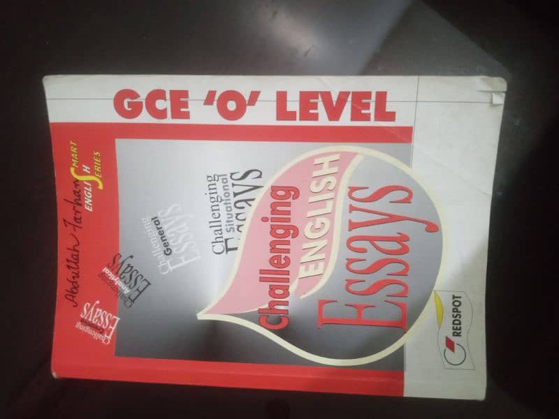 English O Level Books for preparation 0