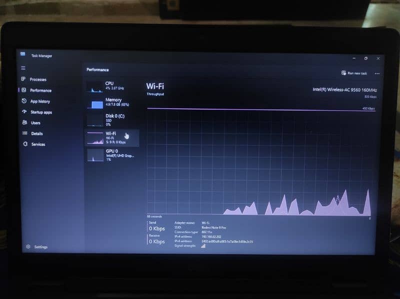 i5 8th generation 8300H processor dell better than Hp acer laptop 4