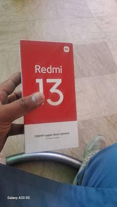 Redmi 13 box packed