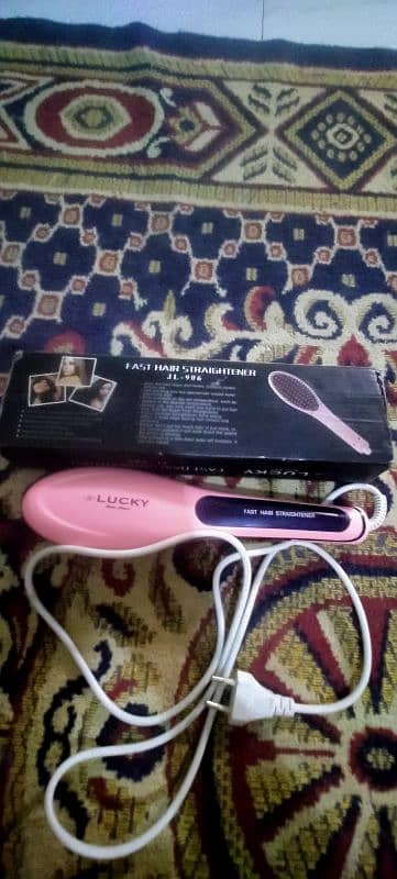 Fast Hair Straightener hair Comb JL-906 2