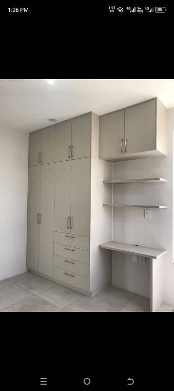 Door Almari Kitchen Cabinets - Wardrobe - Carpenter Wood  Furniture 6