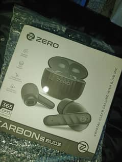 zero carbon earbuds with extra bass with speaker 13mm