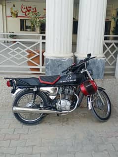 Honda CG 125 - File kaghaz nmbr plates by hand - 130k