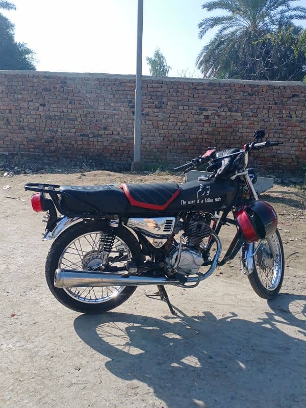 Honda CG 125 - File kaghaz nmbr plates by hand - 130k 4