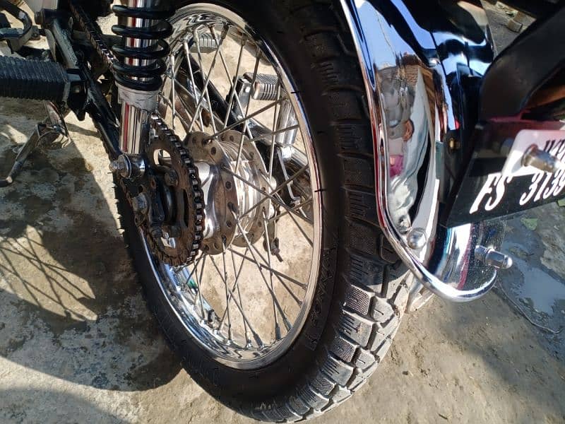 Honda CG 125 - File kaghaz nmbr plates by hand - 130k 7