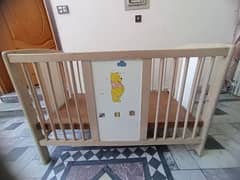 Imported Sagwan baby cot for sale