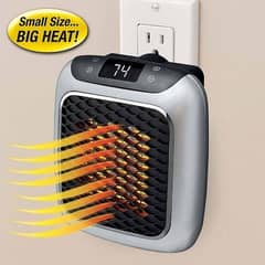 Ontel Handy Heater Turbo 800Watt – Wall Outlet Mini Space Heater