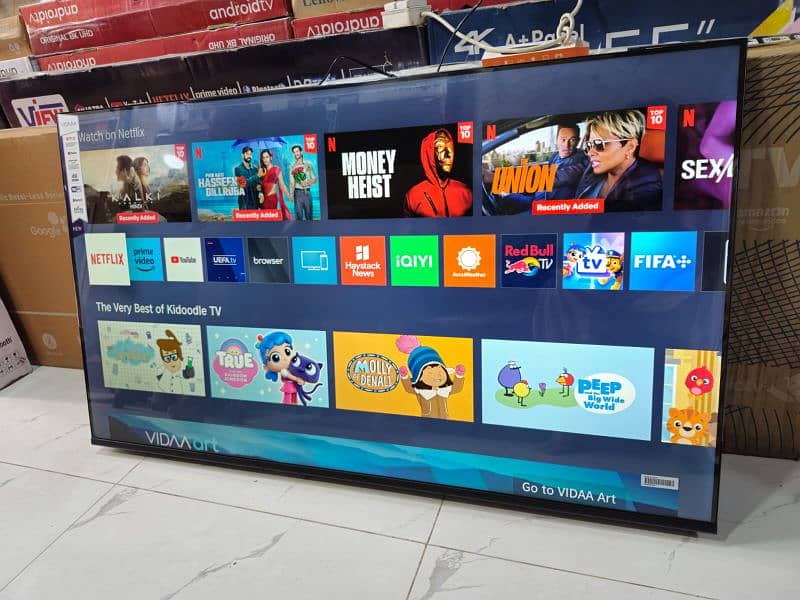 55" Samsung new model Andriod smart led tv 0