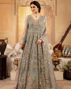 Bridal Maxi 3 piece in Medium size for Walima and event wear